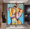 ‘Nude collection ’ original abstract oil painting on canvas 120 x 90cm