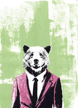 Load image into Gallery viewer, &#39;Bear Market&#39; Original Silkscreen Print

