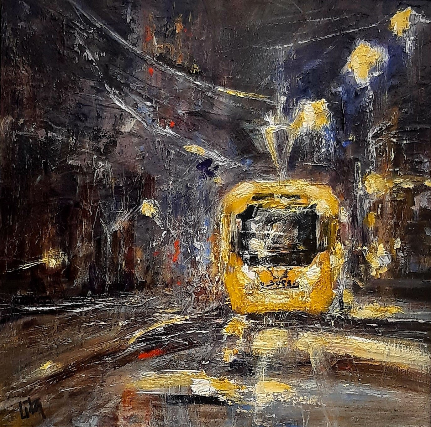 Manchester Tram by Lita Narayan