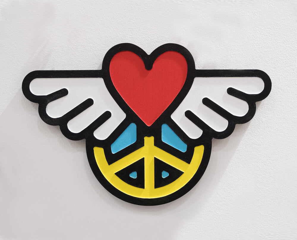Peace and Love have wings