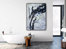 Load image into Gallery viewer, Richter love  original abstract oil painting on canvas 100 x 80cm Tranquility
