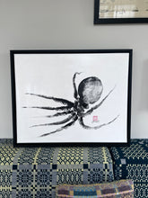 Load image into Gallery viewer, Octopus Print In Black Frame
