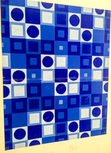 Load image into Gallery viewer, hg 6259 Geometric Blues
