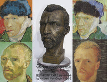 Load image into Gallery viewer, Bust of Vincent Van Gogh 2017
