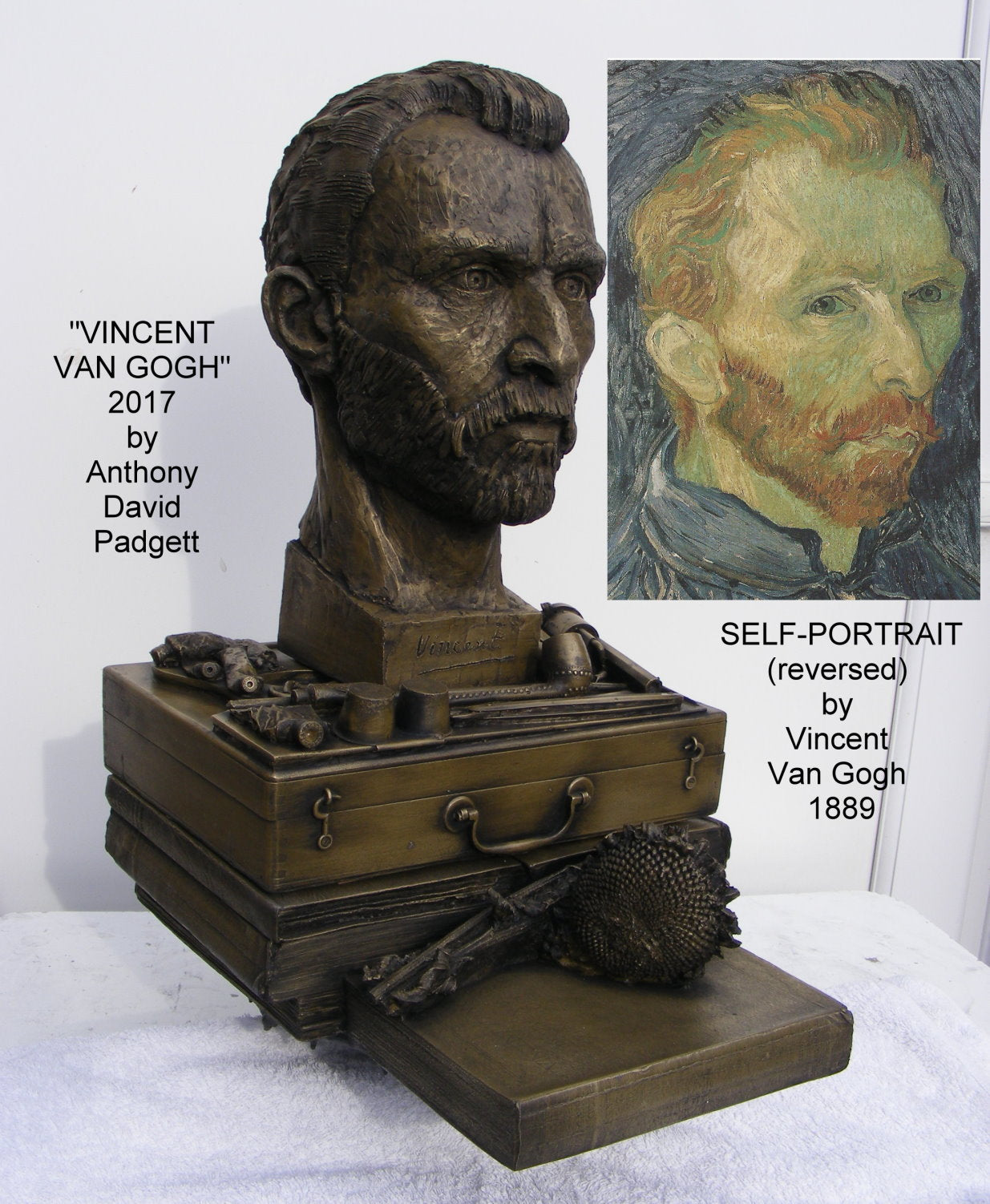 Bust of Vincent Van Gogh 2017