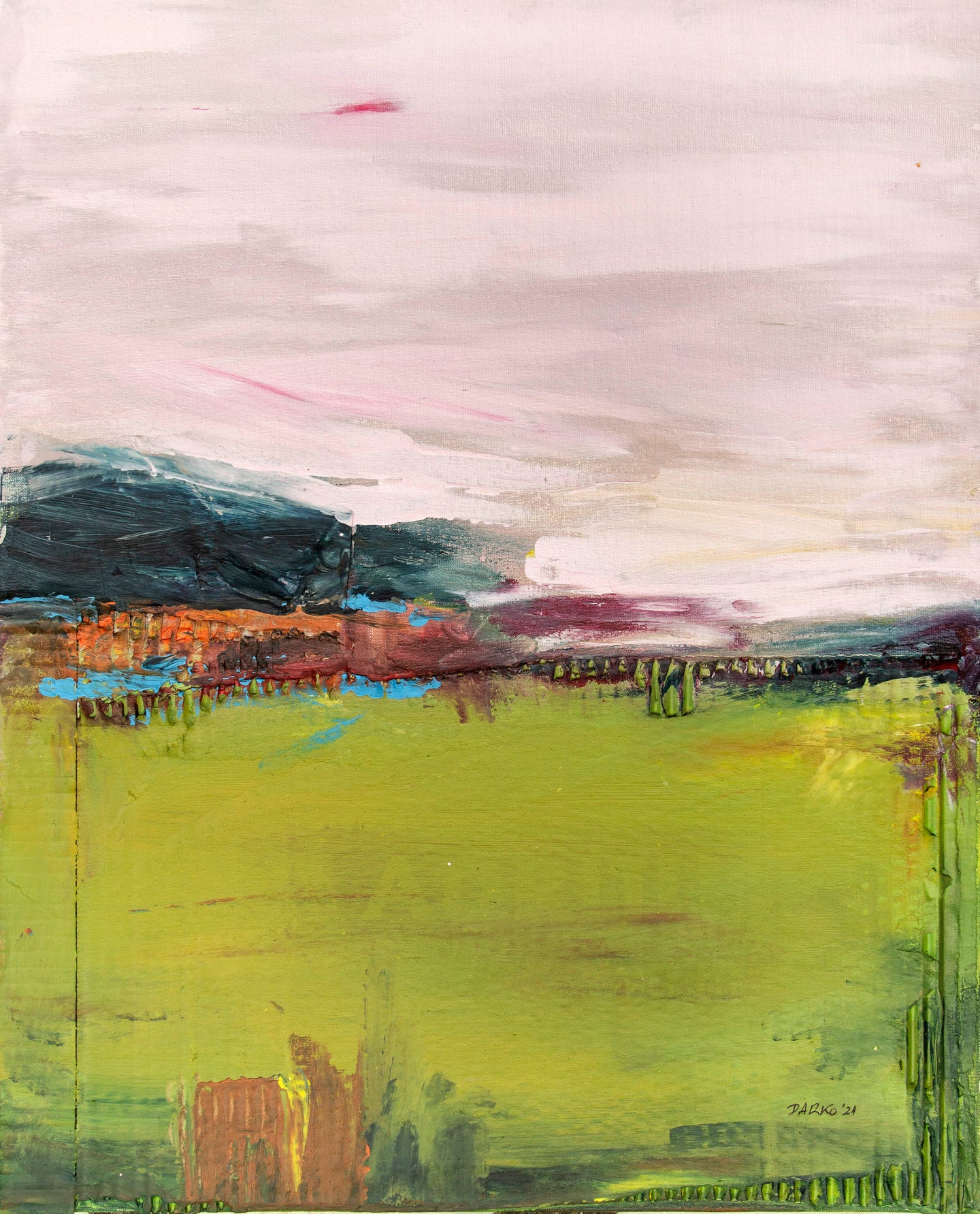 Pink Landscapes II by Darko Taleski