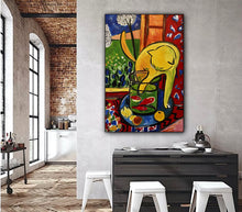 Load image into Gallery viewer, ‘Great Cat’ original abstract oil painting on canvas 52cm x 76cm
