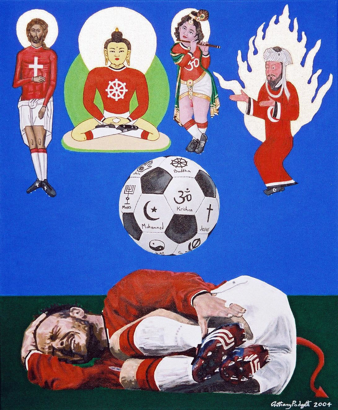 God Utd 4 Man Utd 0 - by Anthony D Padgett 2004