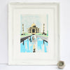 'Taj Mahal' Original Silkscreen Print