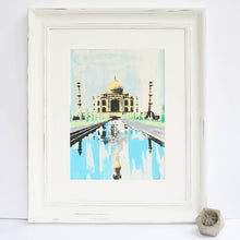 Load image into Gallery viewer, &#39;Taj Mahal&#39; Original Silkscreen Print
