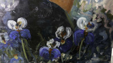 Load image into Gallery viewer, Iris Blue | Large Oil Painting
