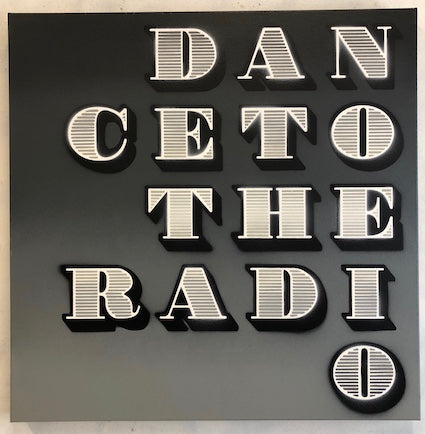 Ben Eine, DANCE TO THE RADIO Dark 2018